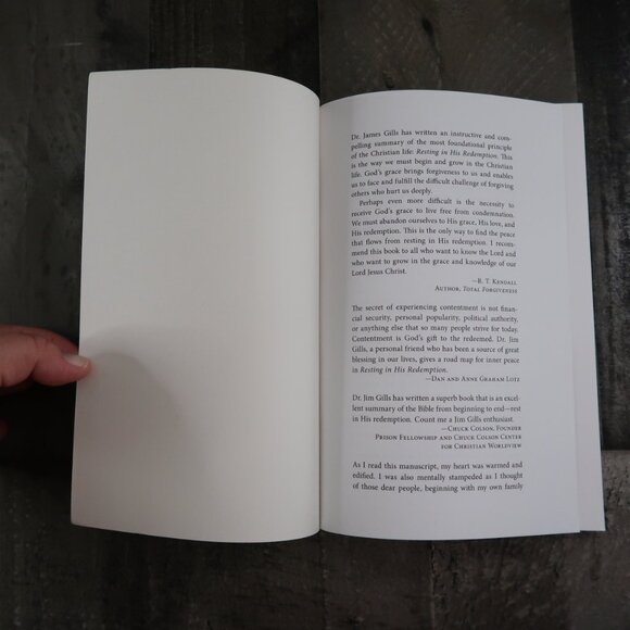 Resting in His Redemption James P Gills M.D. Paperback The Basis of Prayer - Picture 5 of 7